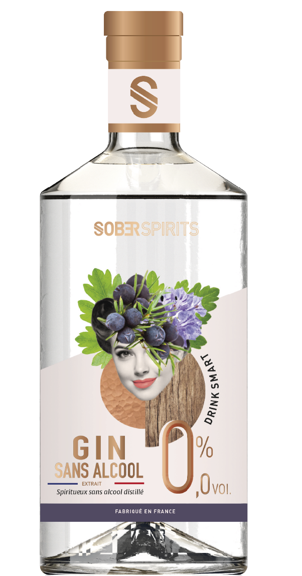Sober -  destillierte alkoholfreie Spirituose 0,5l 0,0%vol.
